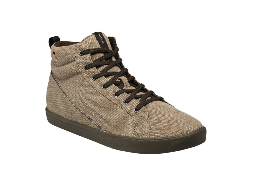 Wanaka Canvas Mens Brown Saola Shoes