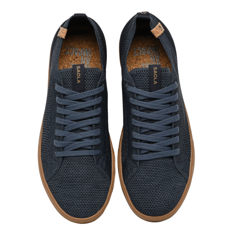 Cannon Knit II Mens Shoes Navy Saola Shoes