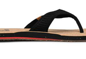 Nosara II Mens Flip Flops - Black