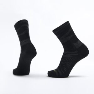 Zero Cushion Phantom Mini Sock - Black