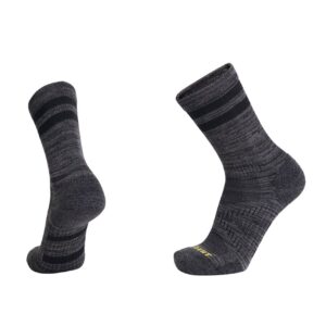 Targeted Cushion Legacy 3/4 Crew Sock - Black Marle